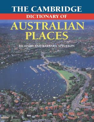 Cambridge Dictionary of Australian Places book