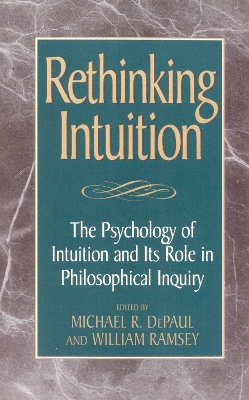 Rethinking Intuition book
