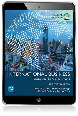 International Business, Global Edition by John Daniels