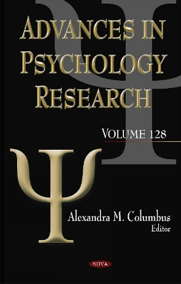 Advances in Psychology Research by Alexandra M Columbus