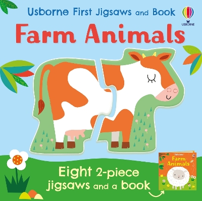 Usborne First Jigsaws: Farm Animals by Matthew Oldham
