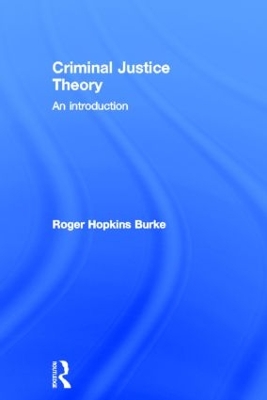 Criminal Justice Theory book