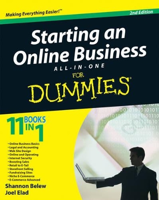 Starting an Online Business All-in-One Desk Reference For Dummies by Shannon Belew