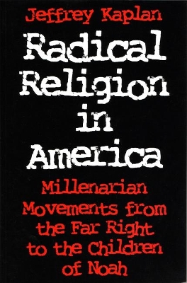 Radical Religion in America book