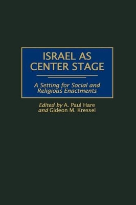 Israel as Center Stage book