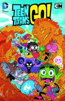 Teen Titans Go Truth Justice Pizza TP book