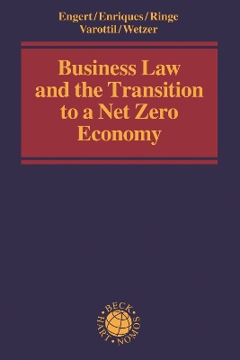 Business Law and the Transition to a Net Zero Economy book