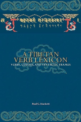 Tibetan Verb Lexicon, A book
