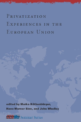 Privatization Experiences in the European Union book