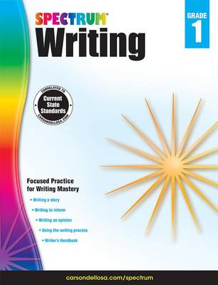 Spectrum Writing, Grade 1 book