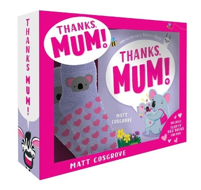 Thanks, Mum! Boxed Set with Bed Socks by Matt Cosgrove