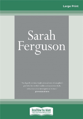 On Mother by Sarah Ferguson