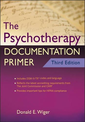 Psychotherapy Documentation Primer book