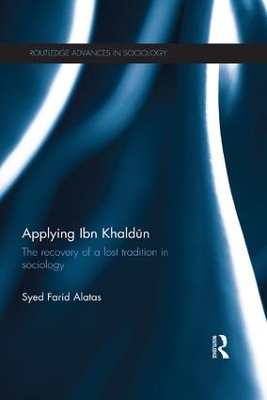 Applying Ibn Khaldun by Syed Farid Alatas