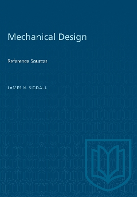 Mechanical Design: Reference Sources book