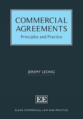 Commercial Agreements: Principles and Practice book