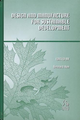 Design for Manufacture and Sustainable Development book