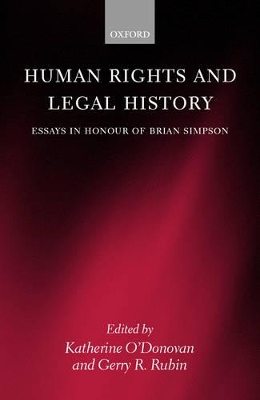 Human Rights and Legal History book