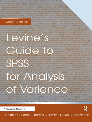 Levine's Guide to SPSS for Analysis of Variance book