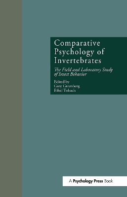 Comparative Psychology of Invertebrates by Gary Greenberg