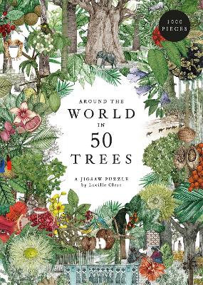 Around the World in 50 Trees: A Jigsaw Puzzle book