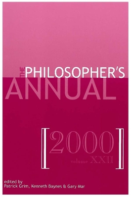 The Philosopher's Annual by Patrick Grim