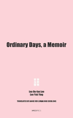 Ordinary Days – A Memoir book