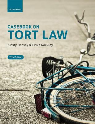 Casebook on Tort Law book