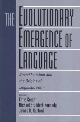 Evolutionary Emergence of Language book