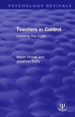 Teachers in Control book