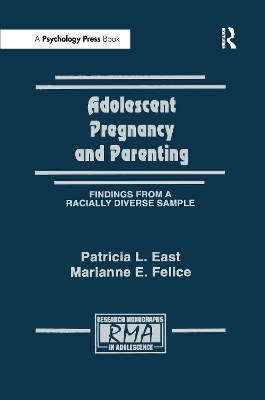 Adolescent Pregnancy and Parenting book