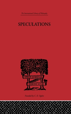 Speculations: Essays on Humanism and the Philosophy of Art by Herbert Read