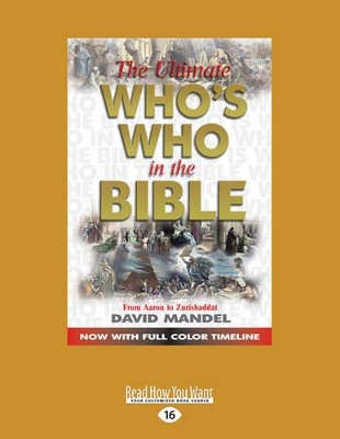 The Ultimate Who's Who in the Bible book