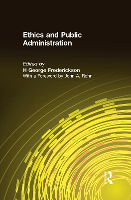 Ethics and Public Administration book