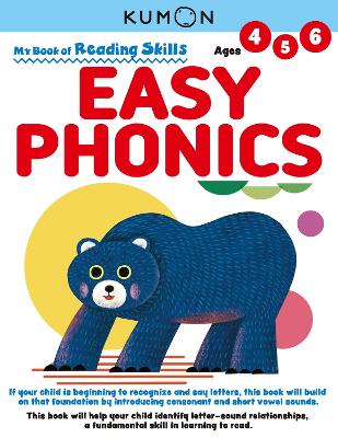 Kumon My Bk of Reading Skills: Easy Phonics book