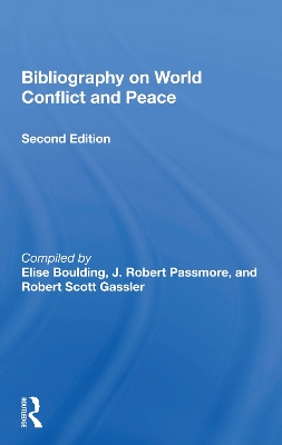 Bibliography On World Conflict And Peace book