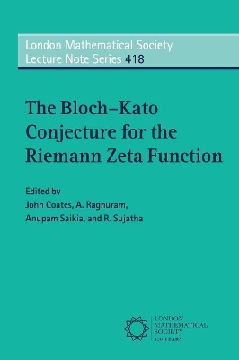 Bloch-Kato Conjecture for the Riemann Zeta Function book