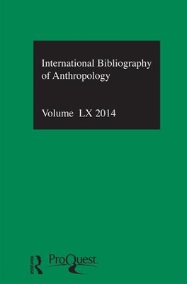 IBSS: Anthropology: 2014 book