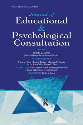 Future of School Psychology Conference book