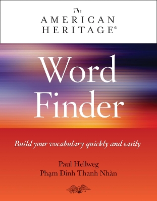 American Heritage Word Finder book