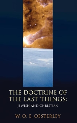 Doctrine of the Last Things book