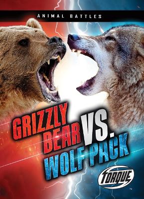 Grizzly Bear vs. Wolf Pack by Nathan Sommer