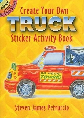 Create Your Own Truck Sticker Activity Book book