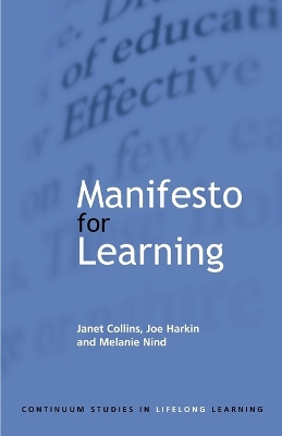 Manifesto for Learning by Janet Collins