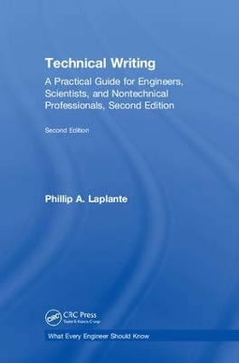 Technical Writing by Phillip A. Laplante