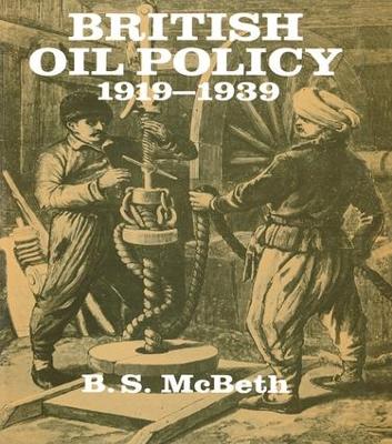 British Oil Policy 1919-1939 book