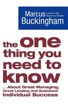 One Thing You Need to Know book