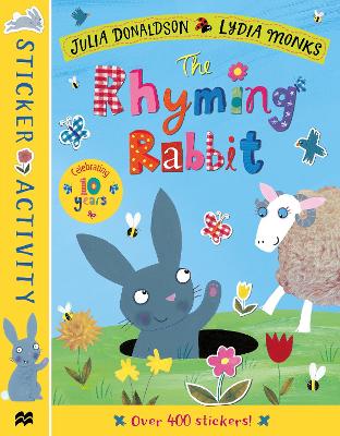 The The Rhyming Rabbit Sticker Book by Julia Donaldson
