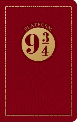Harry Potter: Platform Nine and Three-Quarters Travel Journal book