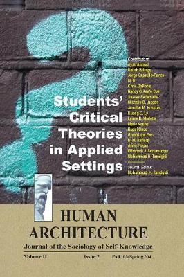 Students' Critical Theories in Applied Settings book